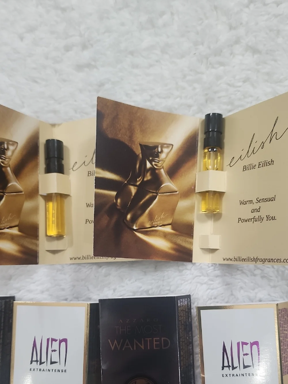 Fragrance Beauty Sample Bundle 9 Piece New